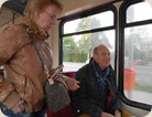 
Aufbruch in die Stadt mit der Straßenbahn Ostern 19.04.2014 in FR-Hochdorf
